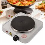 Cuiseur électrique avec plaque en fonte 1000W Température Réglable - لوحة طبخ كهربائية