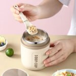 ⁦Boîte à Déjeuner Portable pour Soupes avec Sac Isotherme - علبة طعام محمولة⁩ - الصورة ⁦5⁩