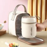 Boîte à Déjeuner Portable pour Soupes avec Sac Isotherme - علبة طعام محمولة