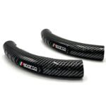 ⁦Couvre Volant Universel en Carbon Fiber 2Pcs⁩ - الصورة ⁦4⁩