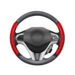 ⁦Couvre Volant Universel en Carbon Fiber 2Pcs⁩ - الصورة ⁦3⁩