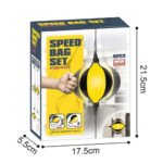 ⁦Ensemble Sac de Boxe Speed Bag SET 6Pcs pour l'entrainement à domicile - طقم كرة البوكس قابلة للإرتداد⁩ - الصورة ⁦4⁩