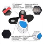 ⁦Semelles Gel  Orthopédique pour amorti Les chocs et soulage Les épines calcanéennes⁩ - الصورة ⁦7⁩