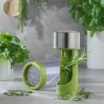 ⁦Moulin à Herbes Microplane en Acier Inoxydable 3en1 – مطحنة أعشاب⁩ - الصورة ⁦8⁩