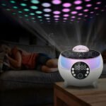 ⁦Haut-Parleur et Réveil LED d'Ambiance avec Chargeur Sans Fil 15W⁩ - الصورة ⁦7⁩