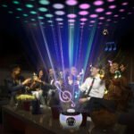 ⁦Haut-Parleur et Réveil LED d'Ambiance avec Chargeur Sans Fil 15W⁩ - الصورة ⁦6⁩