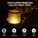 ⁦Star Master Veilleuse Galaxy et Projecteur d'étoiles - جهاز عرض النجوم⁩ - الصورة ⁦4⁩
