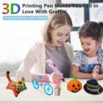 ⁦Stylo 3D Graffiti pour Enfants avec Recharges de Filament - قلم رسم ثلاثي الأبعاد للأطفال⁩ - الصورة ⁦4⁩