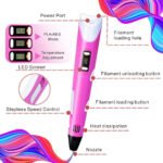 ⁦Stylo 3D Graffiti pour Enfants avec Recharges de Filament - قلم رسم ثلاثي الأبعاد للأطفال⁩ - الصورة ⁦5⁩