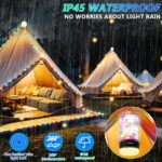 ⁦Lampe de Camping Enroulable avec Guirlande Lumineuse 10m - مصباح تخييم محمول وقابل للشحن⁩ - الصورة ⁦5⁩