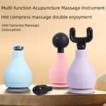 ⁦Appareil de Massage Rechargeable Portatif avec 5 Têtes Interchangeables - جهاز تدليك محمول قابل للتثبيت⁩ - الصورة ⁦4⁩