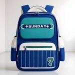 ⁦Sac à Dos Scolaire pour Enfants SUNDAY Bleu - حقيبة ظهر مدرسية للأطفال أزرق⁩ - الصورة ⁦2⁩