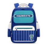 Sac à Dos Scolaire pour Enfants SUNDAY Bleu - حقيبة ظهر مدرسية للأطفال أزرق