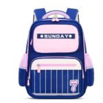 Sac à Dos Scolaire pour Enfants SUNDAY Rose et Bleu - حقيبة ظهر مدرسية للأطفال وردي وأزرق