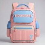 ⁦Sac à Dos Scolaire pour Enfants SUNDAY Rose - حقيبة ظهر مدرسية للأطفال وردي⁩ - الصورة ⁦2⁩