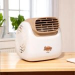 ⁦Sunny Climatiseur Portable Rechargeable Design Vintage – مبرد مكتب محمول⁩ - الصورة ⁦5⁩