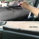 ⁦Rideau pare-soleil rétractable pour vitres de voiture 2Pcs - واقي الشمس في السيارة⁩ - الصورة ⁦4⁩