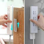 ⁦Ensemble de Support Mural sans Poinçon Auto-Adhésif 4PCS⁩ - الصورة ⁦2⁩