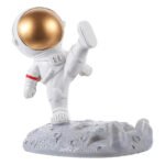⁦Support de téléphone en Résine Motif Astronaute⁩ - الصورة ⁦3⁩