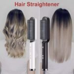 ⁦Brosse à cheveux chauffante en céramique 6 niveaux de chaleur  360° – Lisseur HQT-909B⁩ - الصورة ⁦7⁩