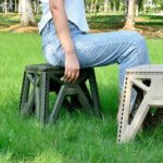 ⁦Tabouret Pliable et Portable idéal pour camping et sorties GM - كرسي خرجات قابل لطي⁩ - الصورة ⁦2⁩
