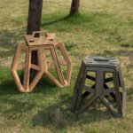 ⁦Tabouret Pliable et Portable idéal pour camping et sorties GM - كرسي خرجات قابل لطي⁩ - الصورة ⁦4⁩