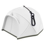 ⁦Guirlande lumineuse LED en forme de tente portable rechargeable pour camping - مصباح تخييم على شكل خيمة⁩ - الصورة ⁦7⁩