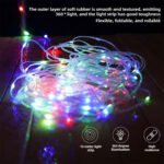 ⁦Guirlande lumineuse LED en forme de tente portable rechargeable pour camping - مصباح تخييم على شكل خيمة⁩ - الصورة ⁦6⁩