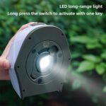 ⁦Guirlande lumineuse LED en forme de tente portable rechargeable pour camping - مصباح تخييم على شكل خيمة⁩ - الصورة ⁦3⁩