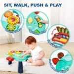 ⁦Trotteur Bébé Multifonction 4 en 1 avec Panneau de Jeu – مشاية أطفال متعددة الوظائف⁩ - الصورة ⁦2⁩