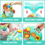 ⁦Trotteur Bébé Multifonction 4 en 1 avec Panneau de Jeu – مشاية أطفال متعددة الوظائف⁩ - الصورة ⁦8⁩