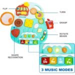 ⁦Trotteur Bébé Multifonction 4 en 1 avec Panneau de Jeu – مشاية أطفال متعددة الوظائف⁩ - الصورة ⁦7⁩