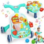 Trotteur Bébé Multifonction 4 en 1 avec Panneau de Jeu – مشاية أطفال متعددة الوظائف