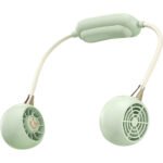 ⁦Ventilateur De Cou Rechargeable À 3 Vitesses DM68A - مروحة عنق⁩ - الصورة ⁦7⁩