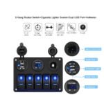 ⁦Panneau de commande 12V avec Affichage de Voltage -  لوحة تحكم⁩ - الصورة ⁦5⁩