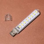 ⁦Porte Clé Mini-Lampe à LED USB - مصباح محمول بحجم صغير⁩ - الصورة ⁦5⁩