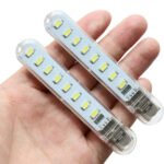 ⁦Porte Clé Mini-Lampe à LED USB - مصباح محمول بحجم صغير⁩ - الصورة ⁦4⁩