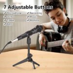 ⁦V8 Externe Live Carte Son avec Microphone Set - بطاقة صوت مع ميكروفون للتسجيلات الصوتية⁩ - الصورة ⁦3⁩