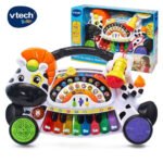 VTech-Piano Apprend Musique Notes et Instruments avec Clavier Interactif