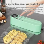 ⁦Mini scelleuse sous vide et Extracteur d'air portable 60 kPa avec 3 niveaux de température - جهاز تفريغ الهواء وغلق الأكياس⁩ - الصورة ⁦3⁩