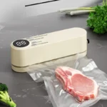 ⁦Mini scelleuse sous vide et Extracteur d'air portable 60 kPa avec 3 niveaux de température - جهاز تفريغ الهواء وغلق الأكياس⁩ - الصورة ⁦7⁩