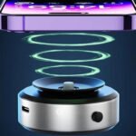 ⁦Support de téléphone double face ventouse électrique - حامل هواتف مغناطيسي⁩ - الصورة ⁦5⁩