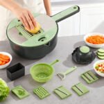 ⁦Râpe Multifonction 9en1 pour trancher les légumes - قطاعة خضر متعددة الإستعمالات⁩ - الصورة ⁦7⁩