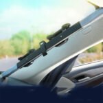 ⁦Pare-soleil pour Pare-Brise et Toit de Voitures Rétractable, facile à installer Universel⁩ - الصورة ⁦9⁩