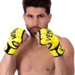 ⁦Gants de Boxe et MMA Demi-Doigts de Haute Qualité - قفازات البوكس⁩ - الصورة ⁦5⁩