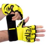⁦Gants de Boxe et MMA Demi-Doigts de Haute Qualité - قفازات البوكس⁩ - الصورة ⁦2⁩