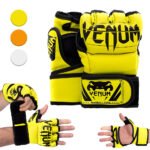 Gants de Boxe et MMA Demi-Doigts de Haute Qualité - قفازات البوكس