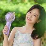 ⁦Humidificateur et Ventilateur Portatif avec Batterie Rechargeable USB 2en1 - مروحة ومعطر جو⁩ - الصورة ⁦3⁩