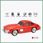 ⁦Haut-parleur audio Bluetooth sans fil En forme de Voiture Vintage , Carte mémoire , appels , AUX , Clé USB , FM RADIO⁩ - الصورة ⁦2⁩