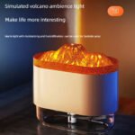 ⁦Humidificateur Volcano et Diffuseur de flamme Colorée 300ml - معطر جو على شكل بركان⁩ - الصورة ⁦4⁩